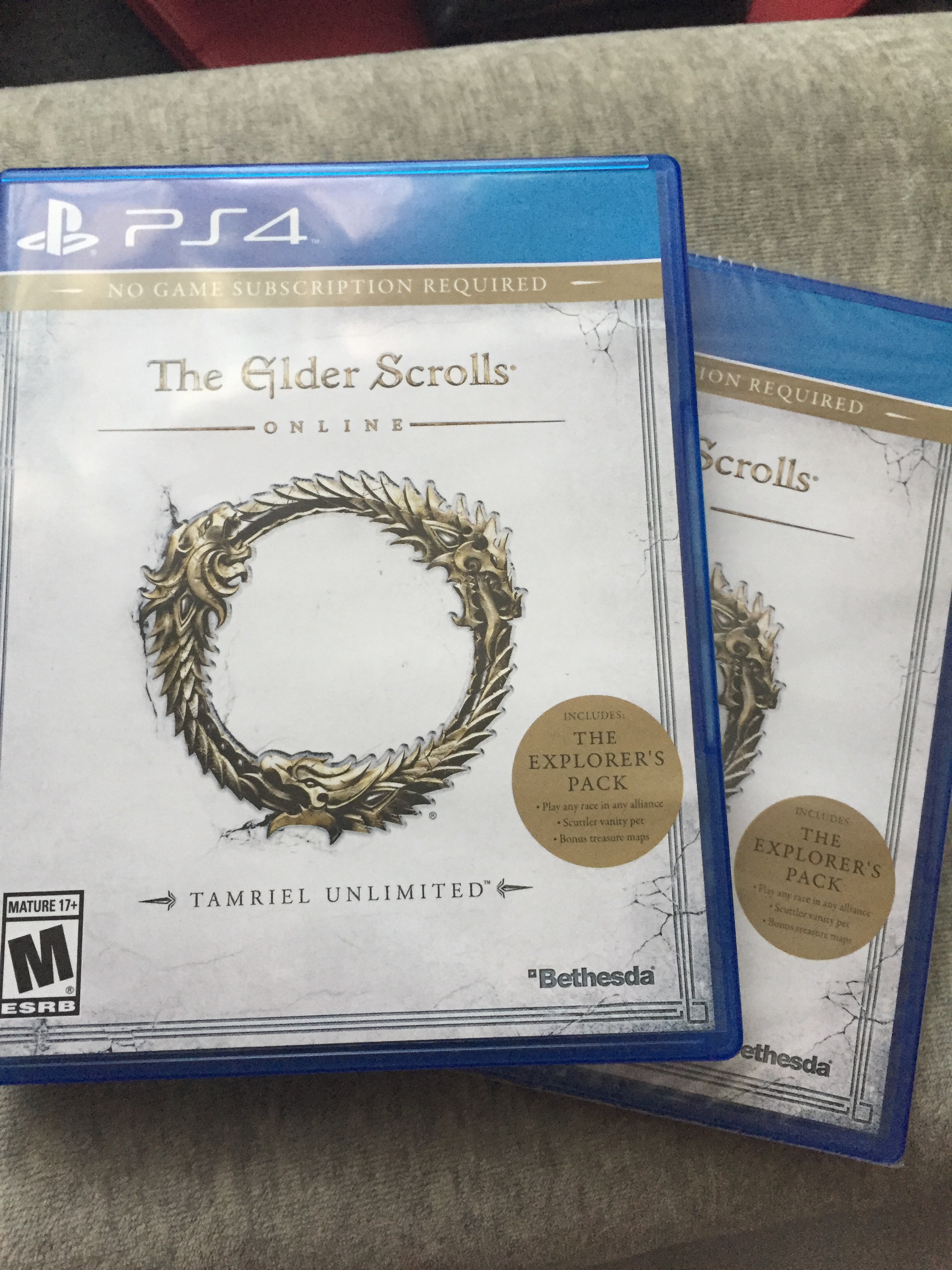 【日本のPS4で動作】エルダースクロールズ・オンライン PS4版を購入しちゃいました【Elder Scrolls Online】